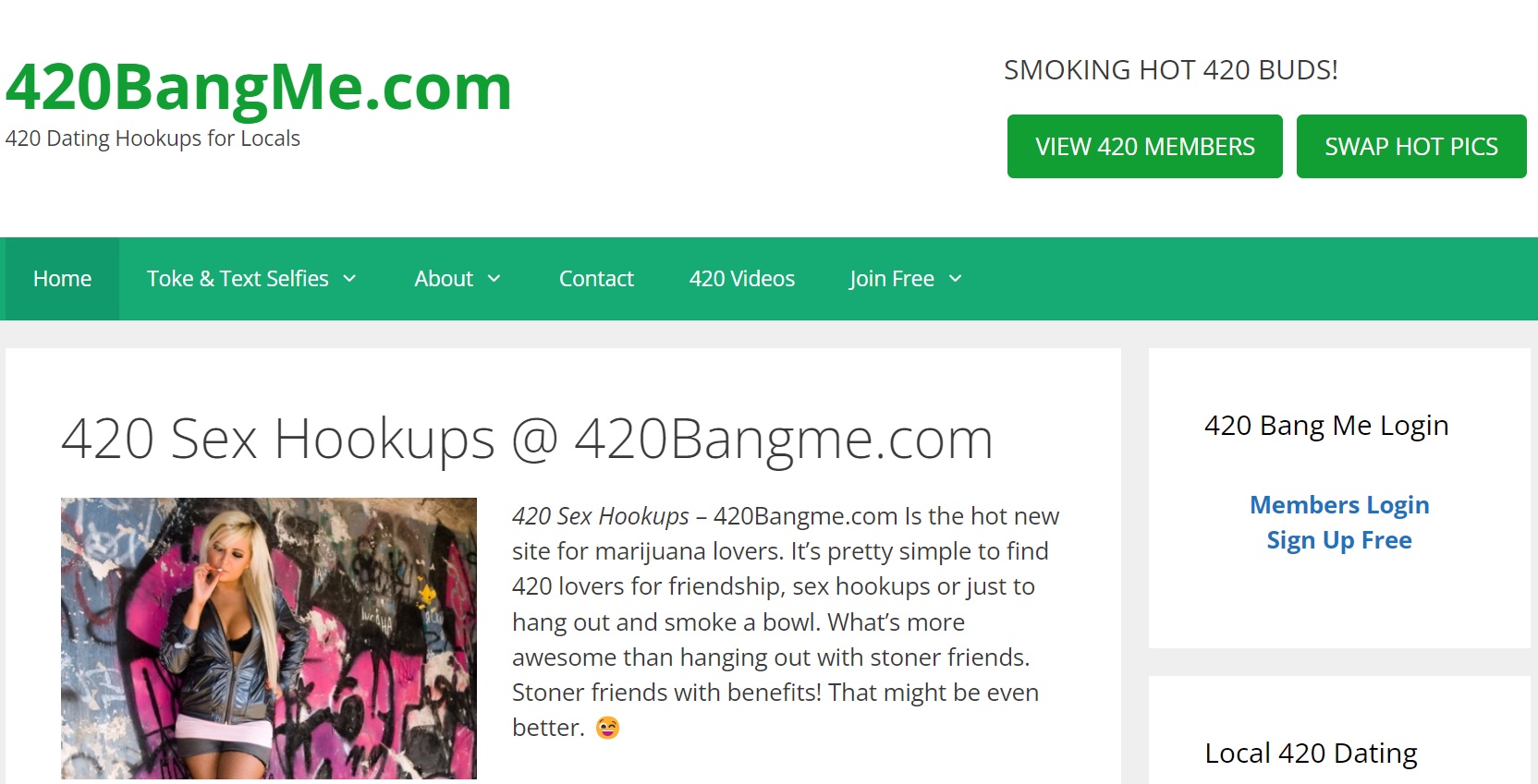 420 Bang Me Review